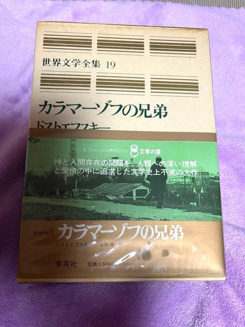 ❤️美品❤️集英社　世界文学全集 19　カラマーゾフの兄弟