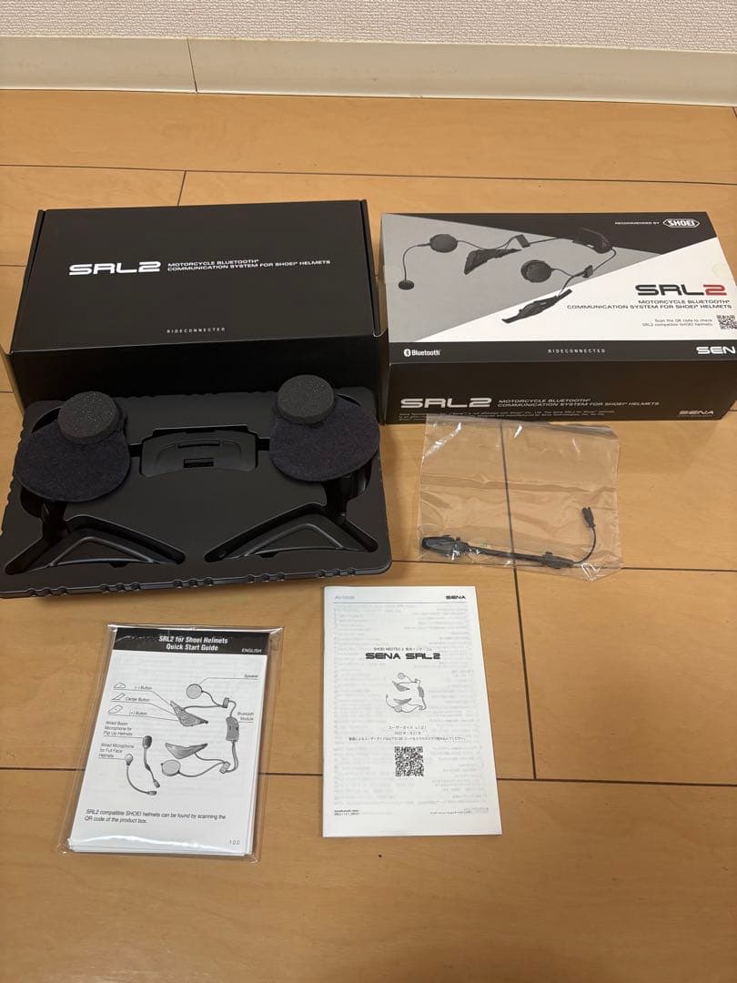 SHOEI GT-Air II マットブラック SRL2インカム付き