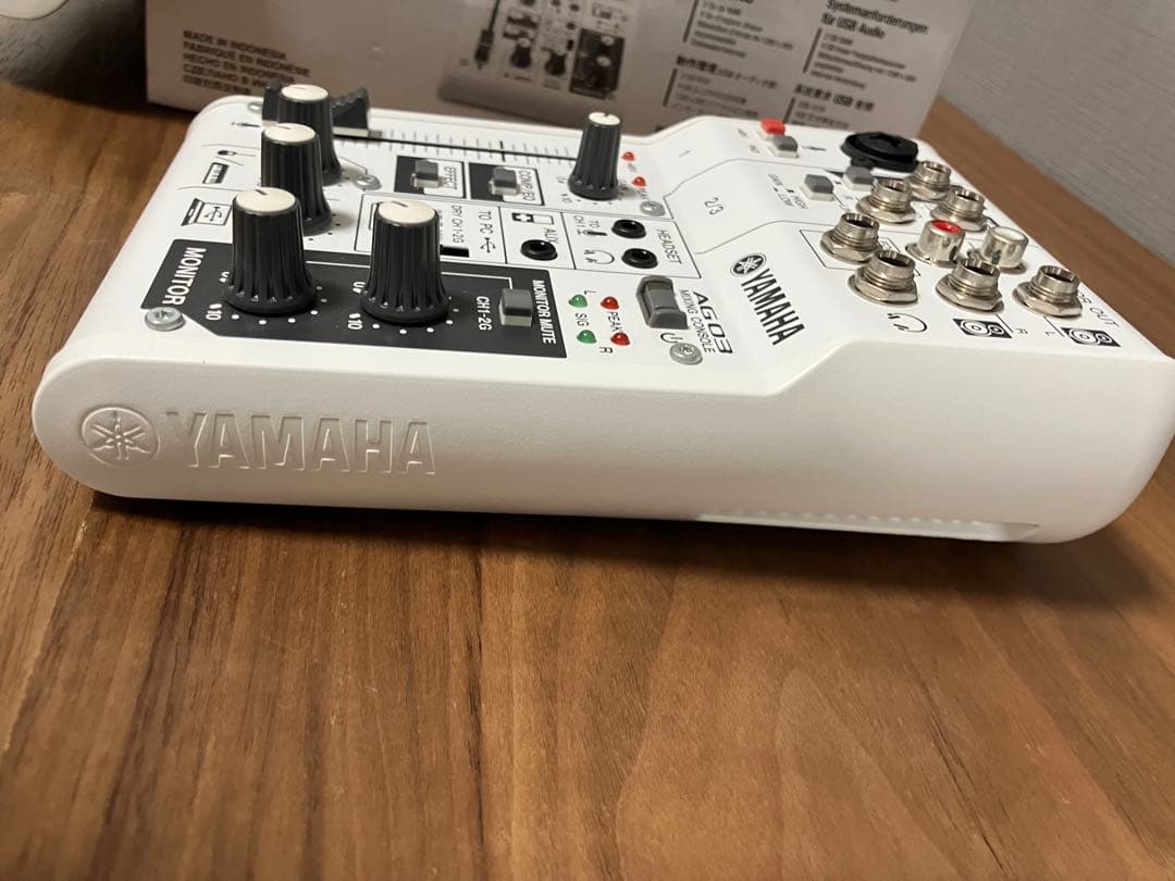 【未使用品】 YAMAHA AG03 付属品完備