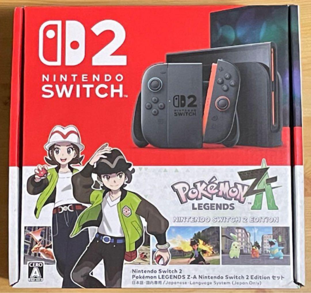 【新品】NintendoSwitch2 ポケモン zaエディション　本体セット