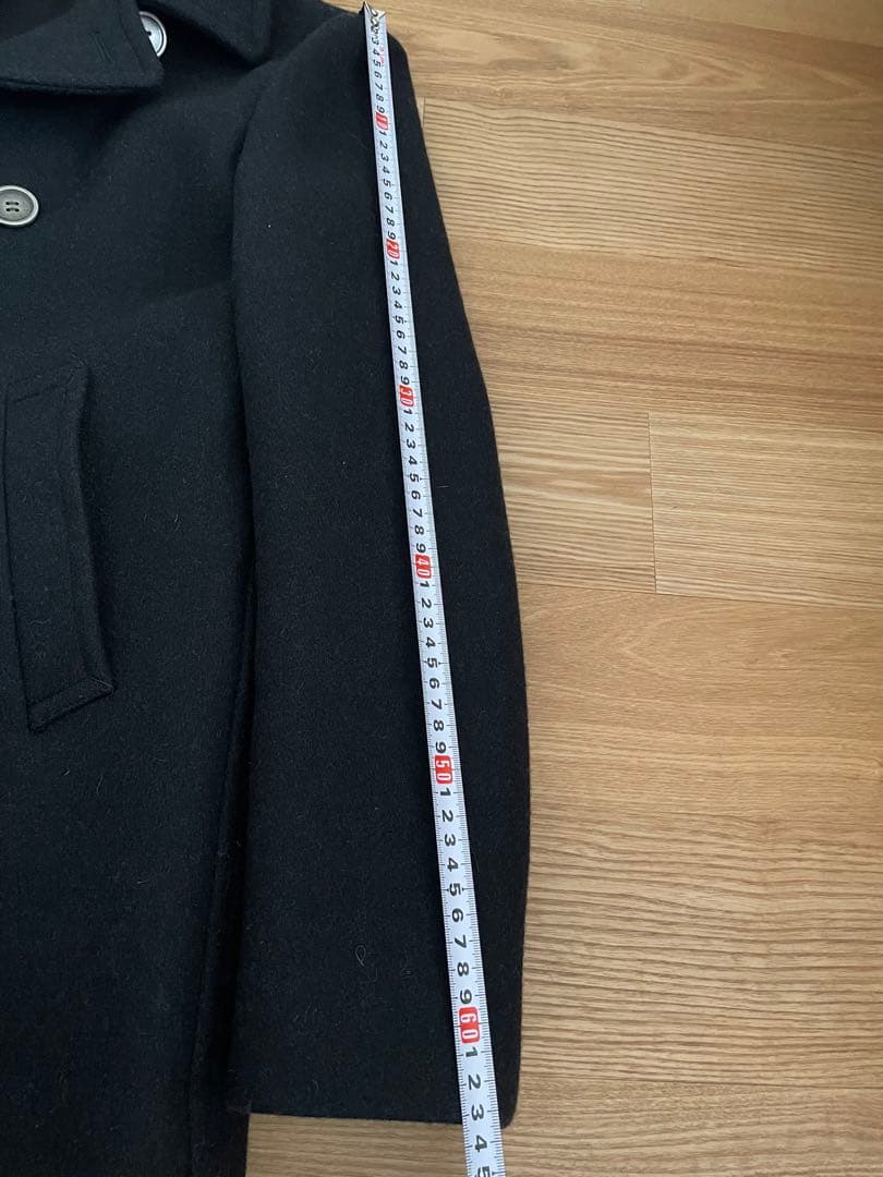 ギャルソン オム プリュス Pコート ブラック