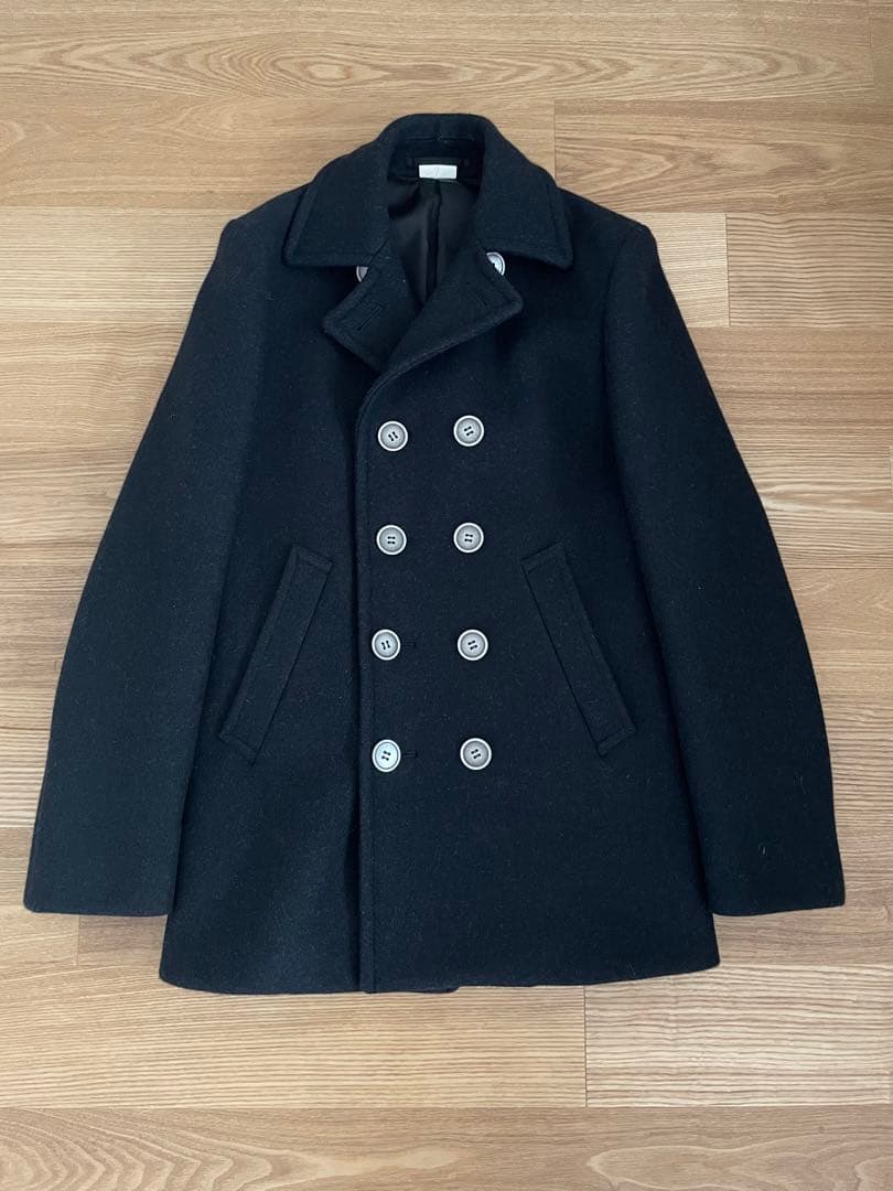 ギャルソン オム プリュス Pコート ブラック