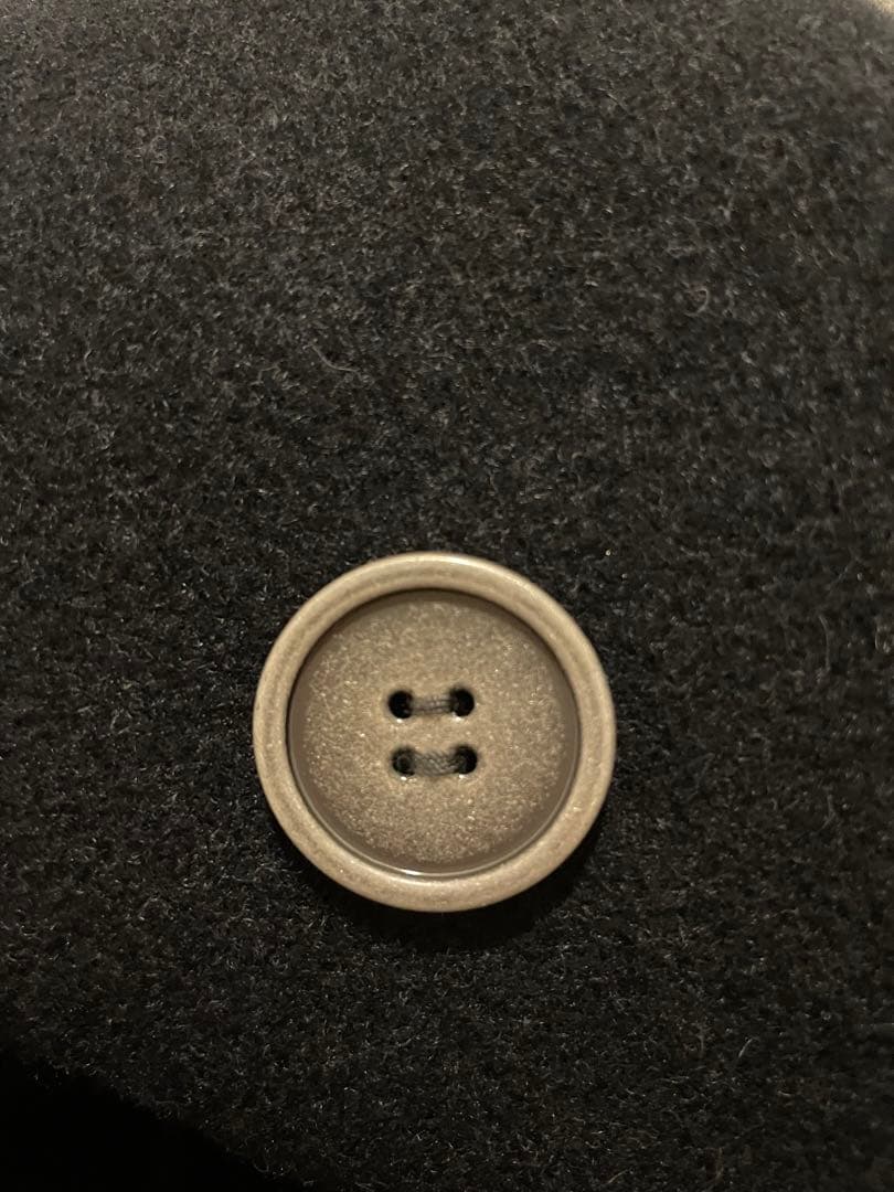 ギャルソン オム プリュス Pコート ブラック