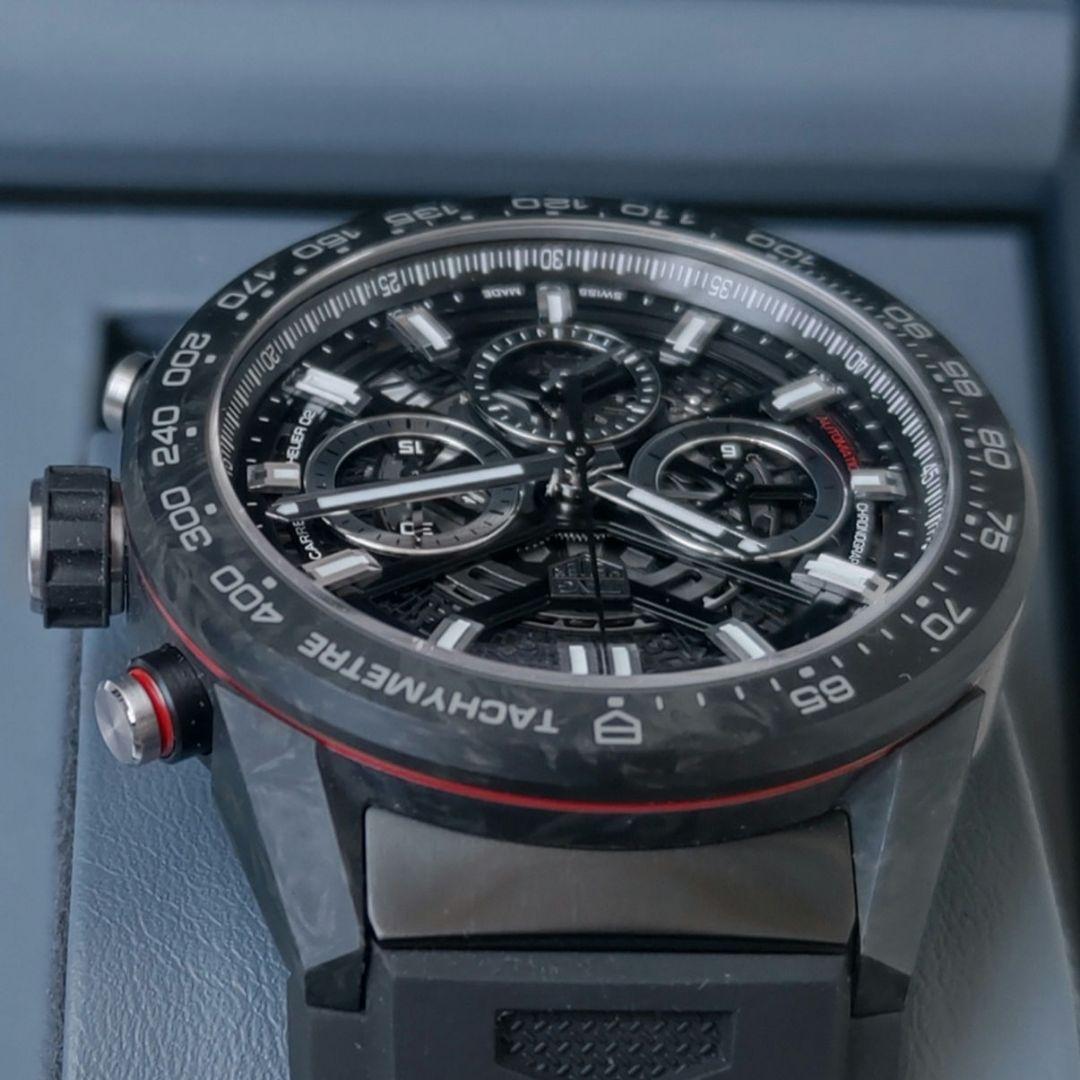 【ほぼ未使用・極美品】 カレラ キャリバーホイヤー02 45mm タグホイヤー