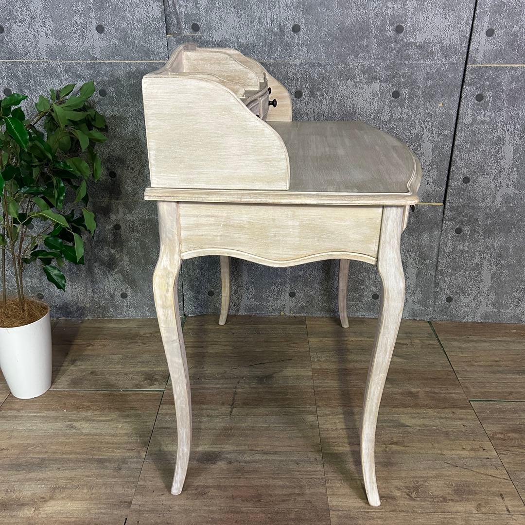 ꧁シャビーシック꧂シシリーコンソールテーブル 机 ドレッサー デスク