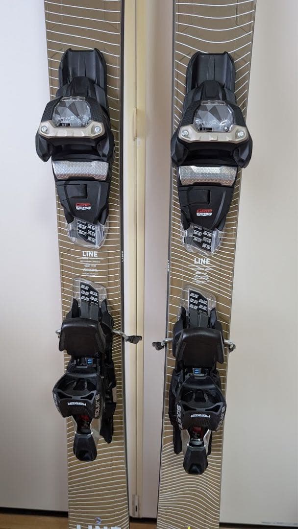 【中古美品】LINE OPRM 88 スキー 170cm バインディング付き