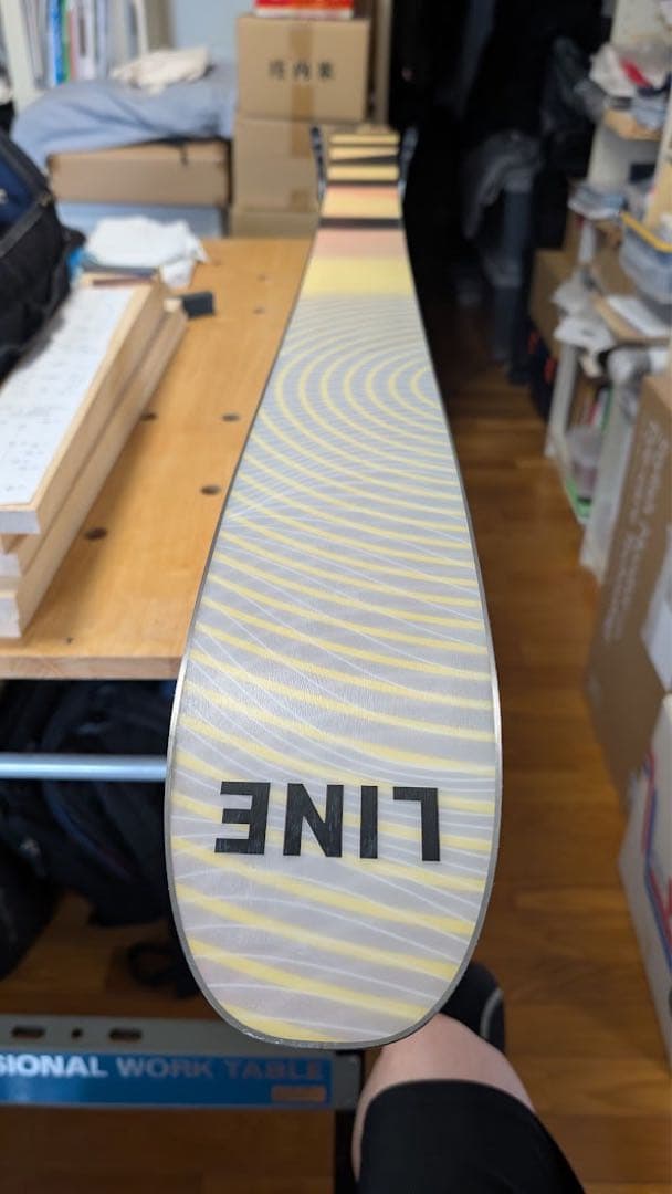 【中古美品】LINE OPRM 88 スキー 170cm バインディング付き