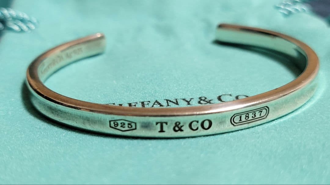 ティファニー　1837　ナローカフバングル　スリム TIFFANY