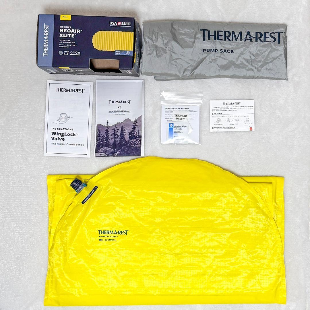 【R値5.4】サーマレストネオエアーXライト WR 女性用レギュラー