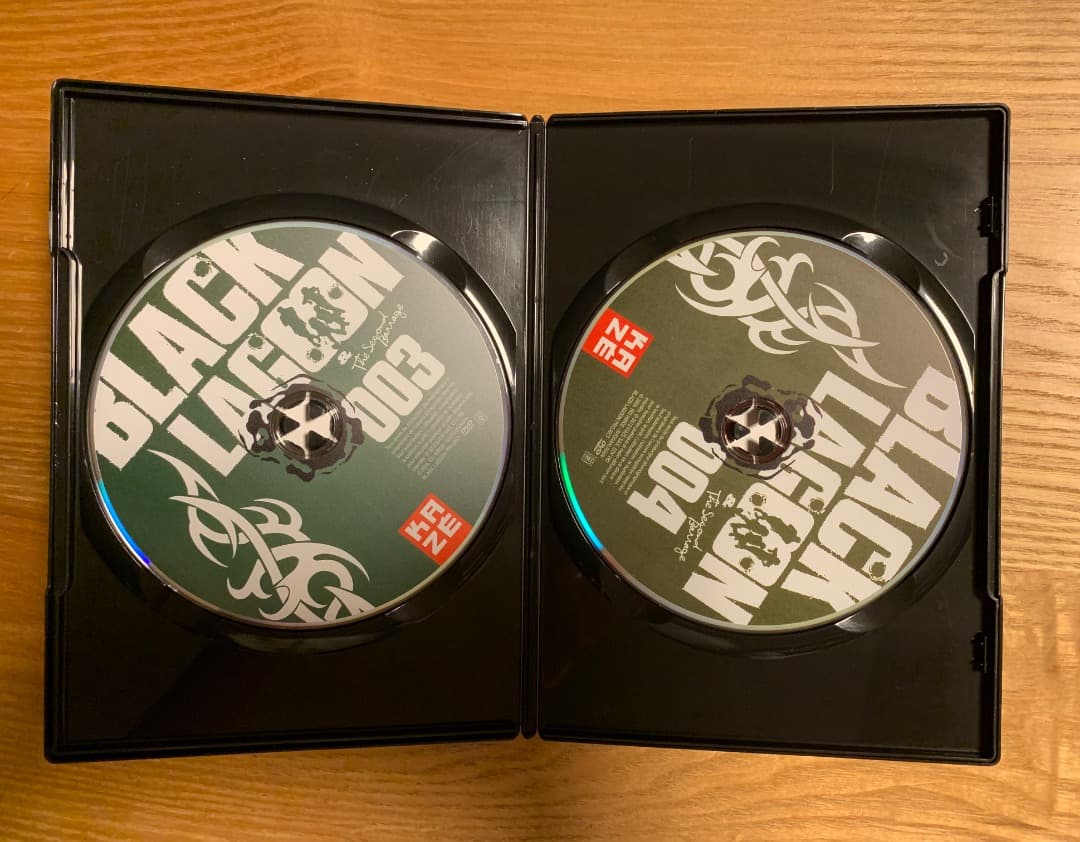 BLACK LAGOON 1期&2期&OVA(3期) DVD-BOX 全29話