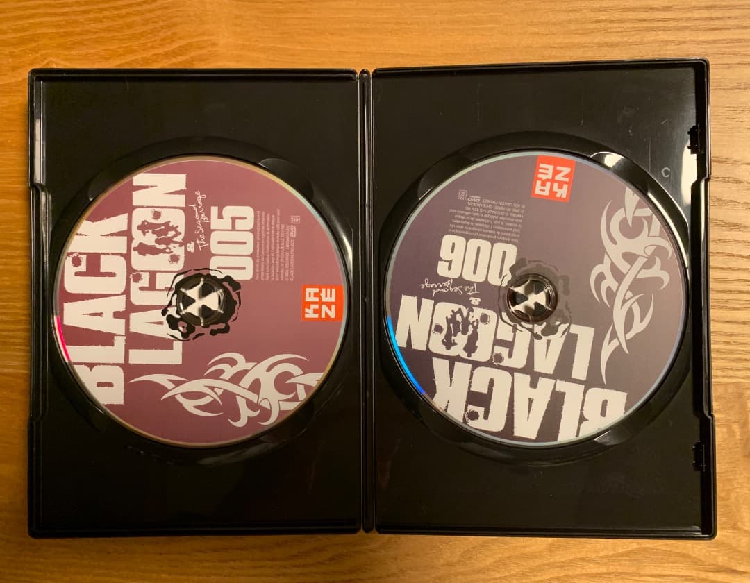 BLACK LAGOON 1期&2期&OVA(3期) DVD-BOX 全29話