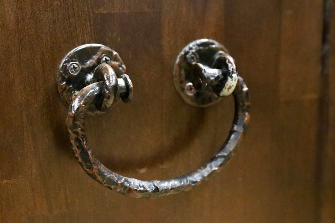 GMHN4○KOIZUMI / 小泉産業 チェスト ワゴン からくり収納 和モダ