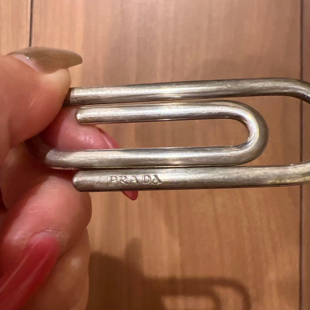 PRADA メタル マネークリップ