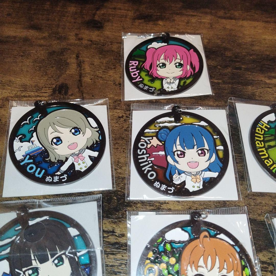 ラブライブ！サンシャイン!!沼津マンホール ステンドグラスキーホルダー