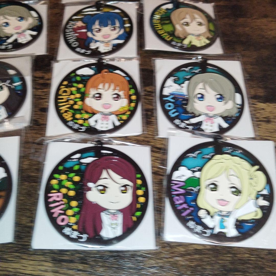 ラブライブ！サンシャイン!!沼津マンホール ステンドグラスキーホルダー