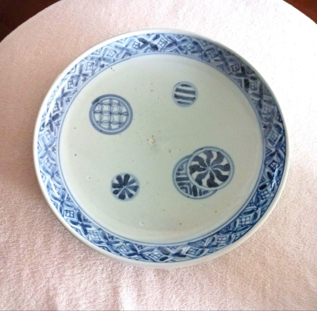 古伊万里　手鞠皿　20センチ