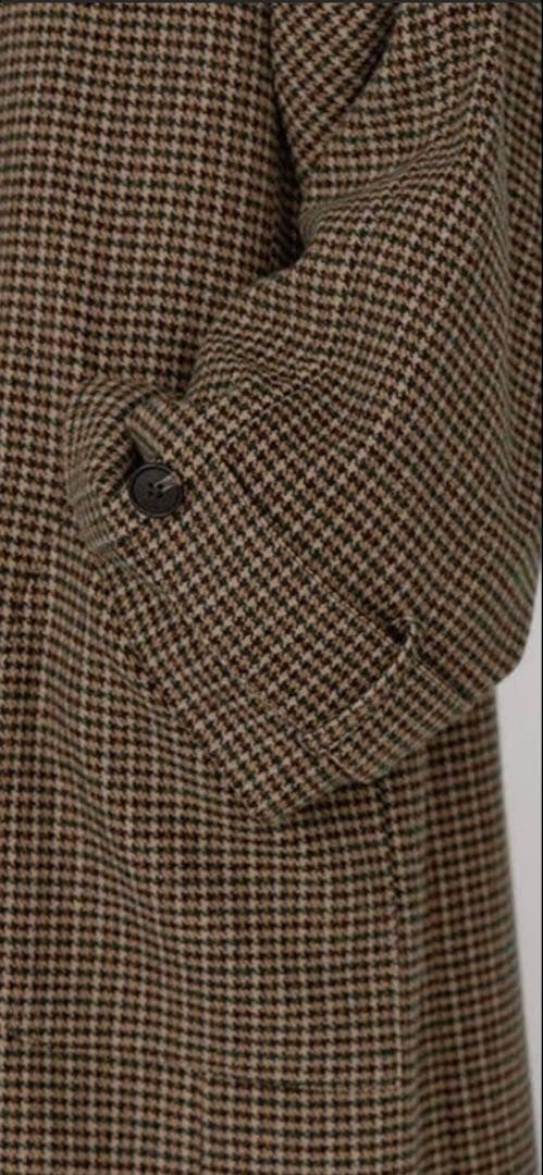 CREDONA ラグランウールロングコート　MIX