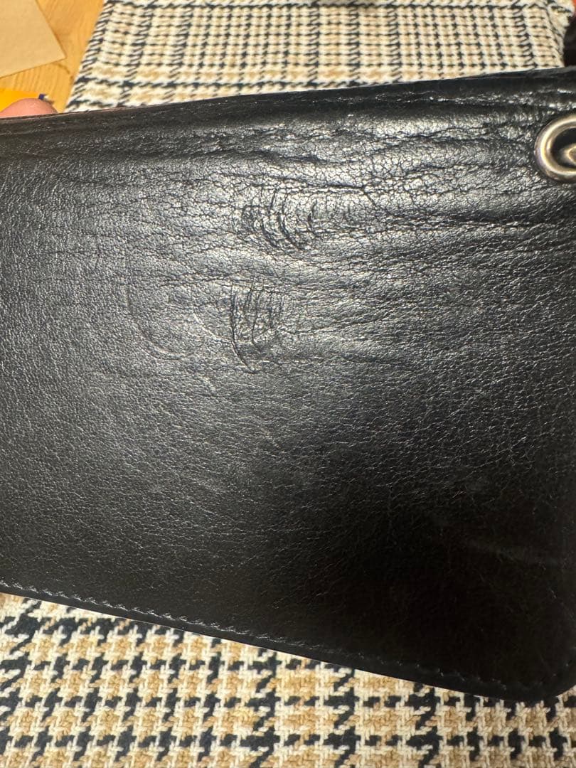 SAINT LAURENT サンローラン 財布　トラッカーウォレット　チェーン