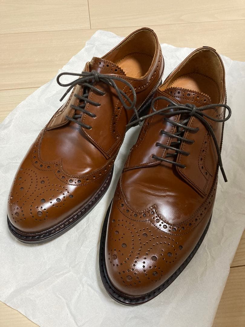 ネ*れ様 メンズフォーマルシューズ 革靴26cm Jalan Sriwijaya