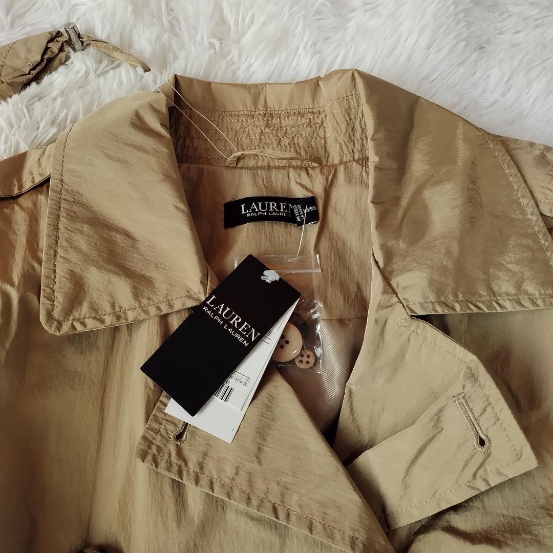 新品タグ付☆ローレンラルフローレン トレンチコート 23SS 春コート ベルト付