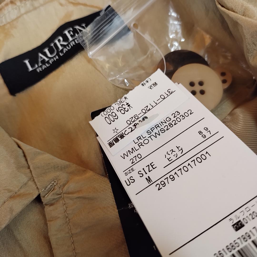 新品タグ付☆ローレンラルフローレン トレンチコート 23SS 春コート ベルト付