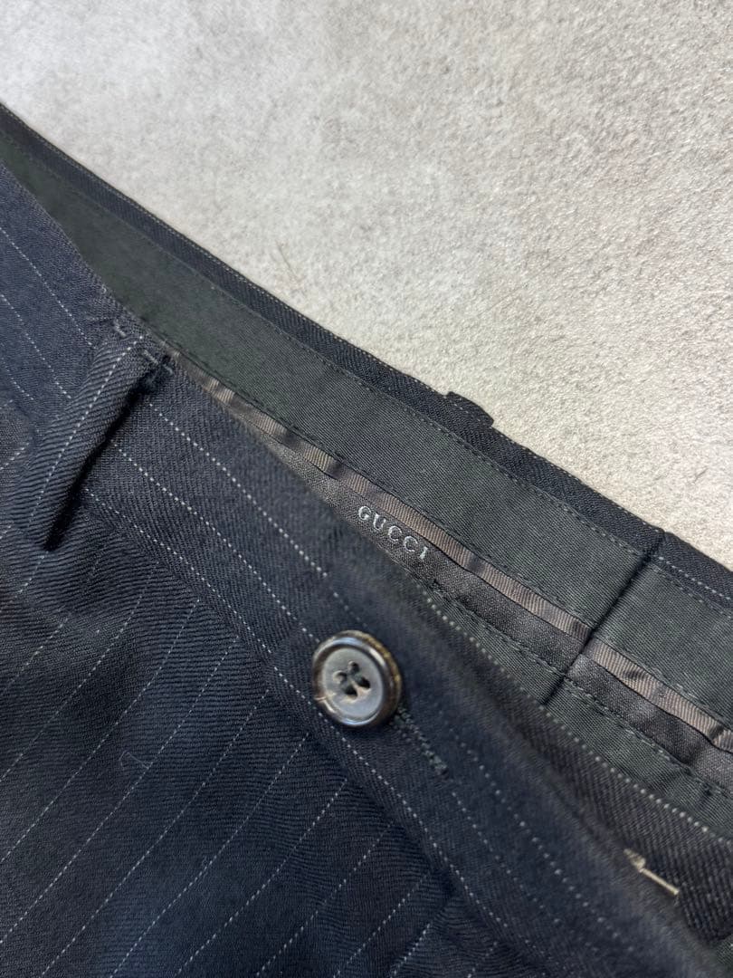 GUCCI トムフォード期 ストライプ シングル 3B スーツ セットアップ