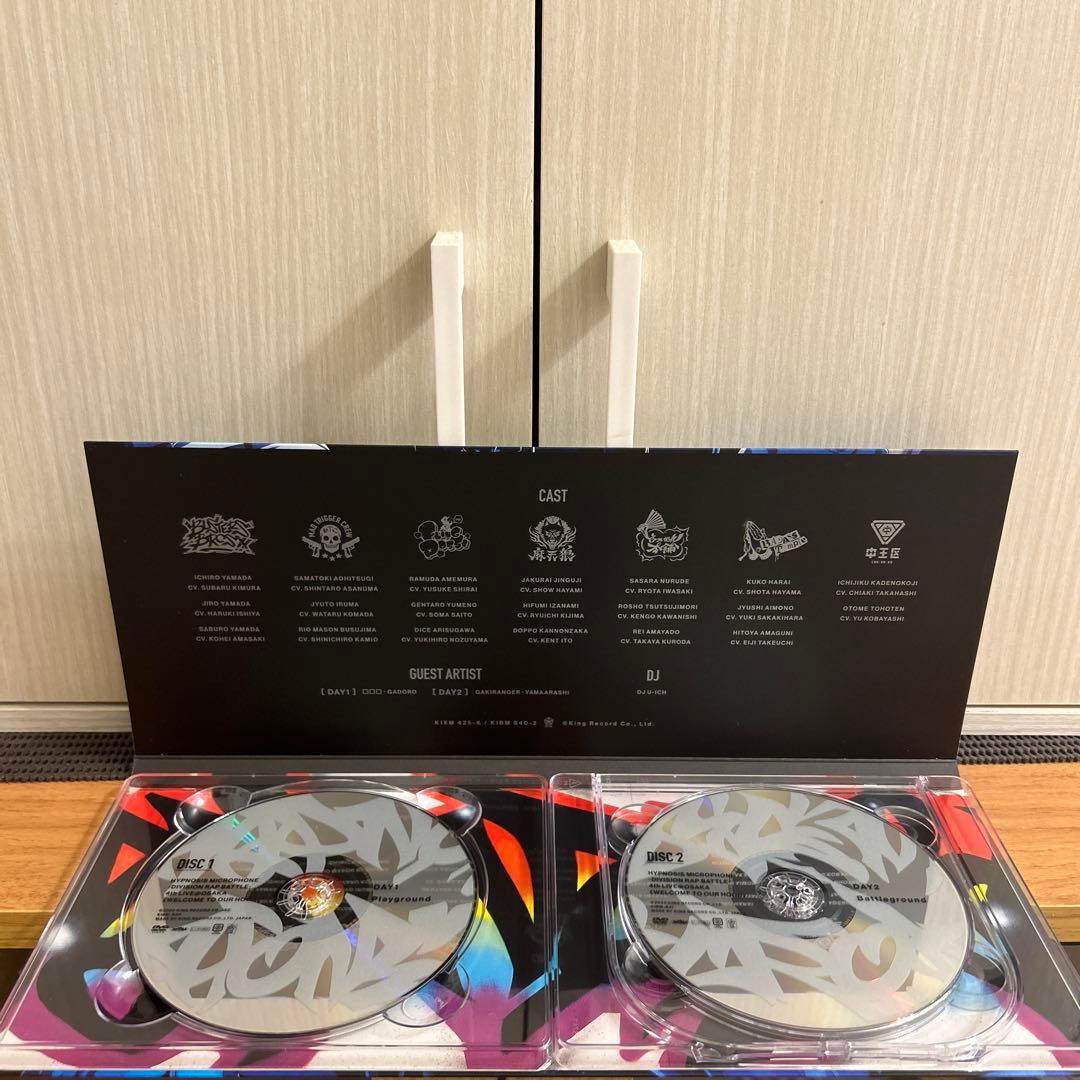 【DVD】3枚組 ヒプノシスマイク4th LIVE@オオサカ