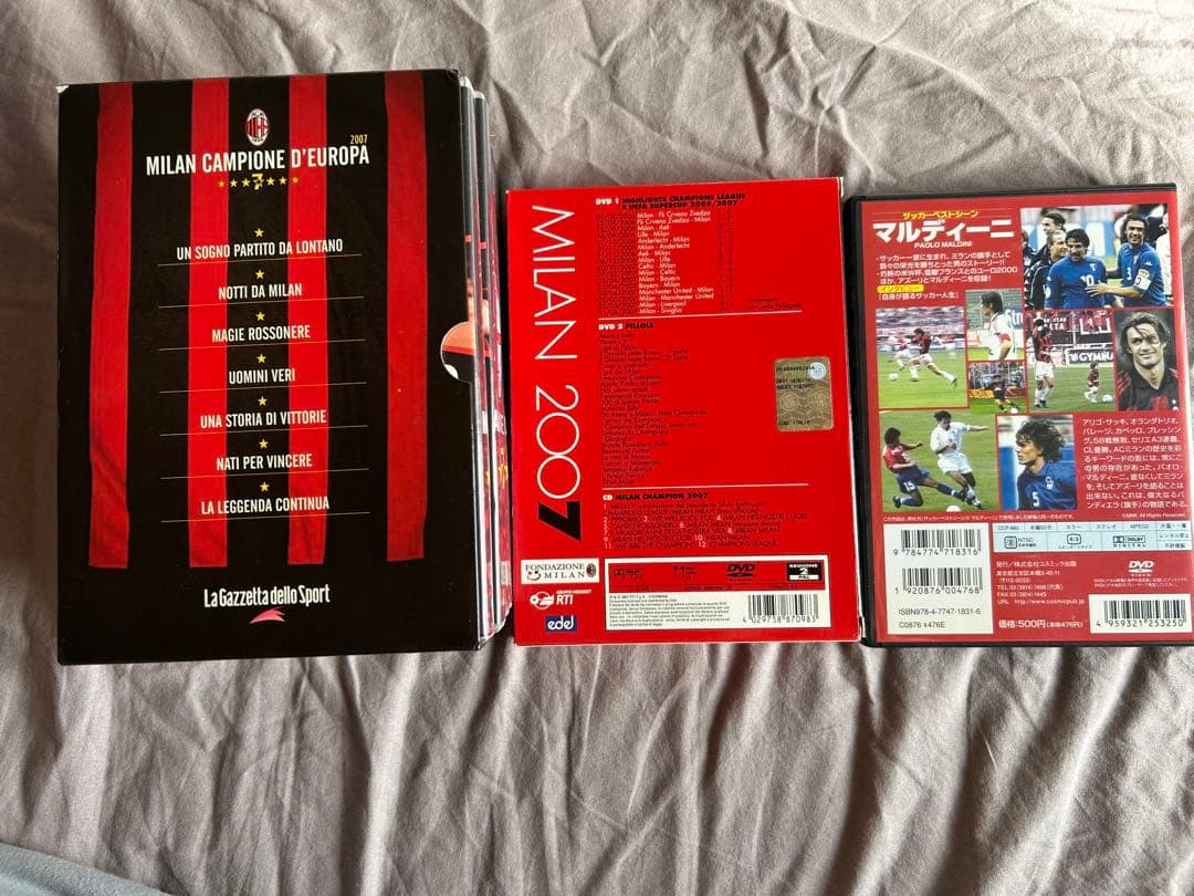 ACミラン 2007年シーズン DVDセット イタリア購入