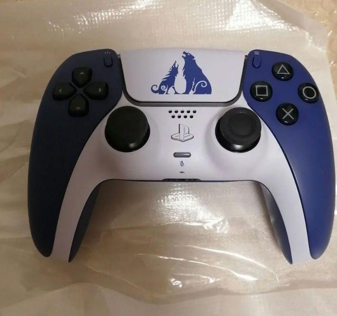 PS5 DualSense ワイヤレスコントローラー ゴッド・オブ・ウォー ラ…