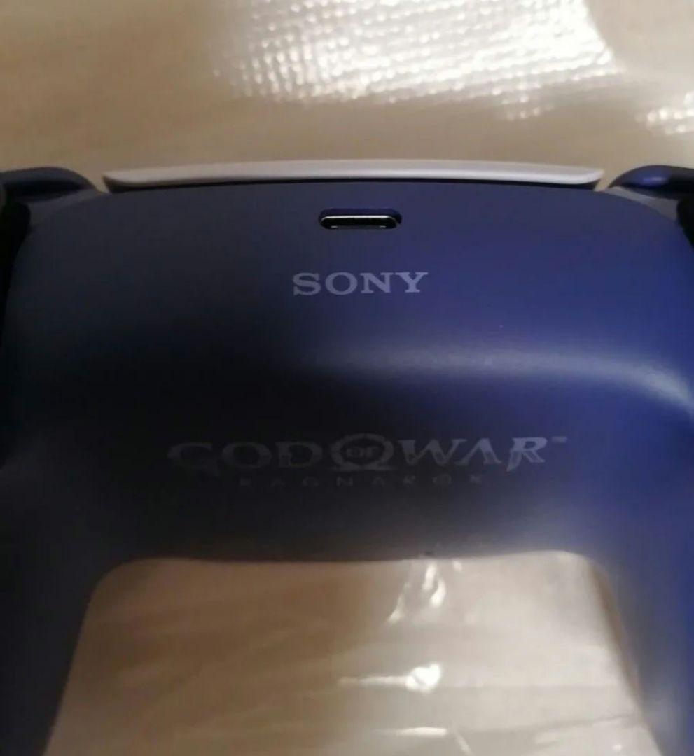 PS5 DualSense ワイヤレスコントローラー ゴッド・オブ・ウォー ラ…