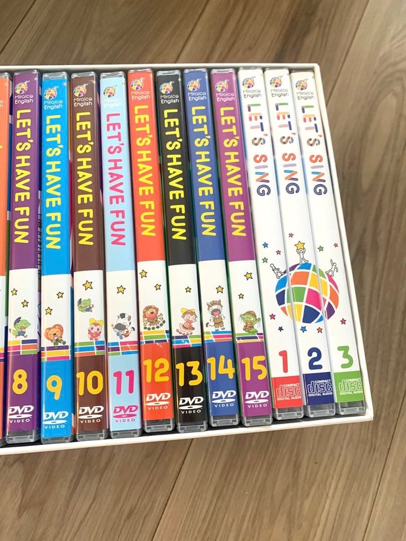 ミライグリッシュ　DVD CD