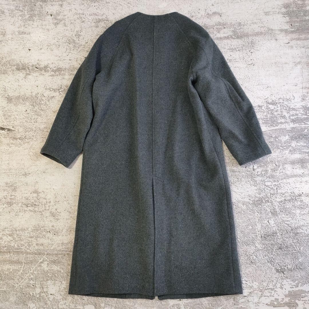 24AW ジャーナルスタンダード スーパー140ビーバーノーカラーコート