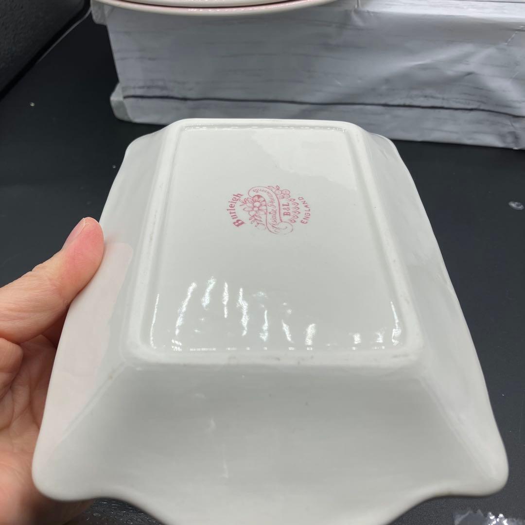 5枚まとめ バーレイ ピンクアジアティックフェザンツ お皿 プレート