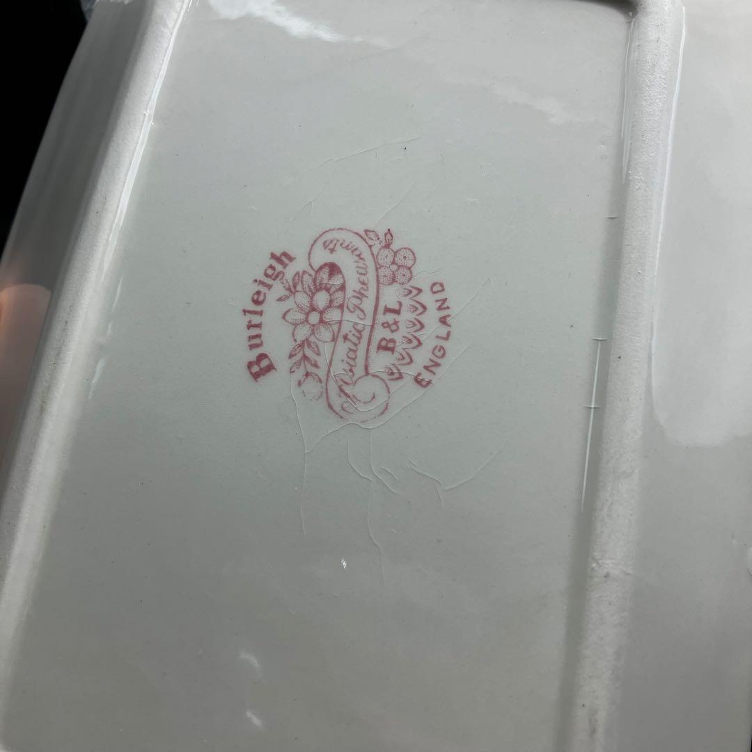 5枚まとめ バーレイ ピンクアジアティックフェザンツ お皿 プレート