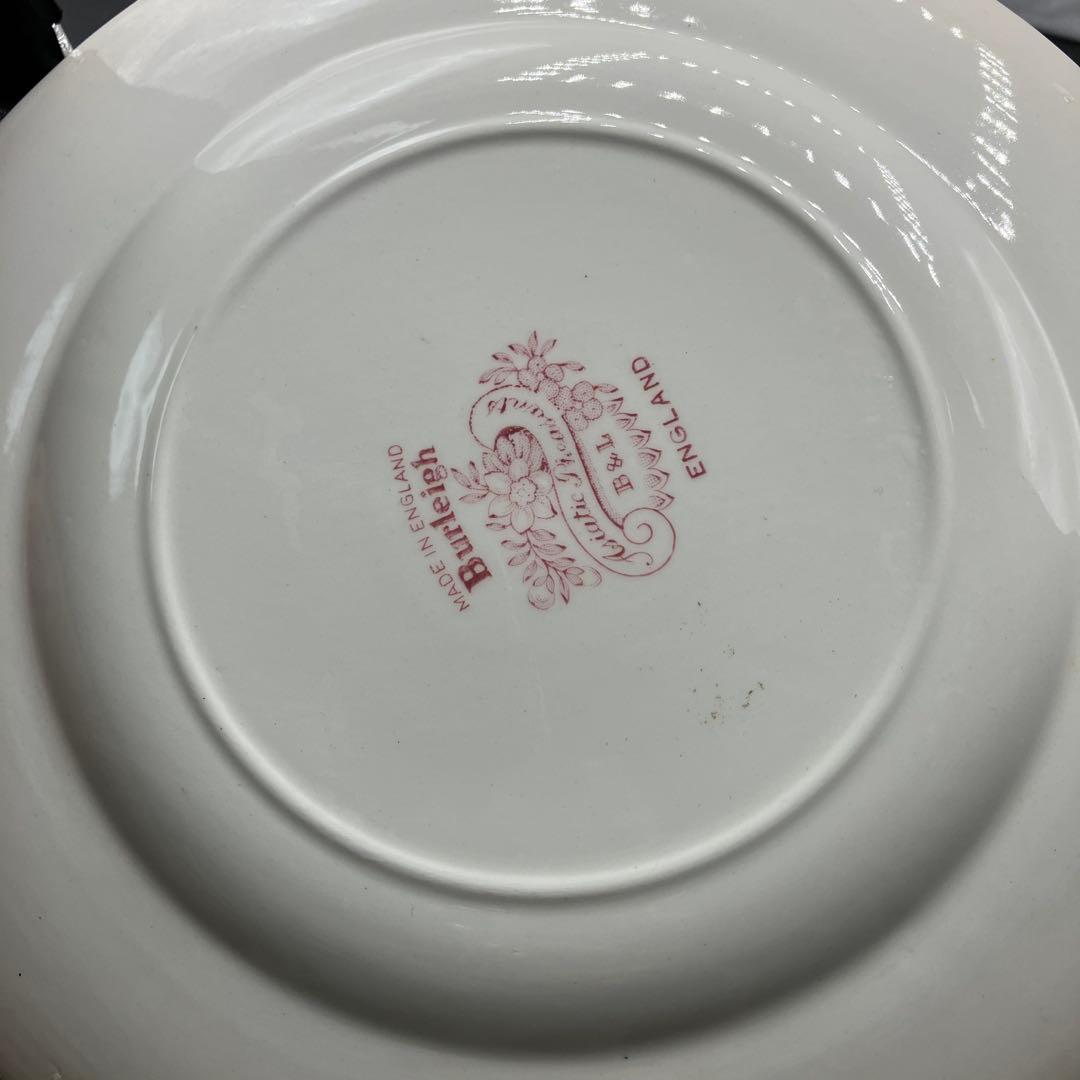 5枚まとめ バーレイ ピンクアジアティックフェザンツ お皿 プレート