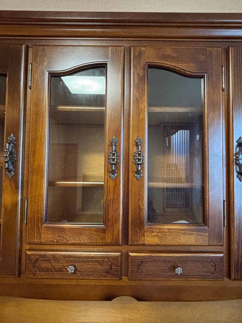 【最終お値下げ 6/30出品取消】カリモク家具 EC550NK 食器棚