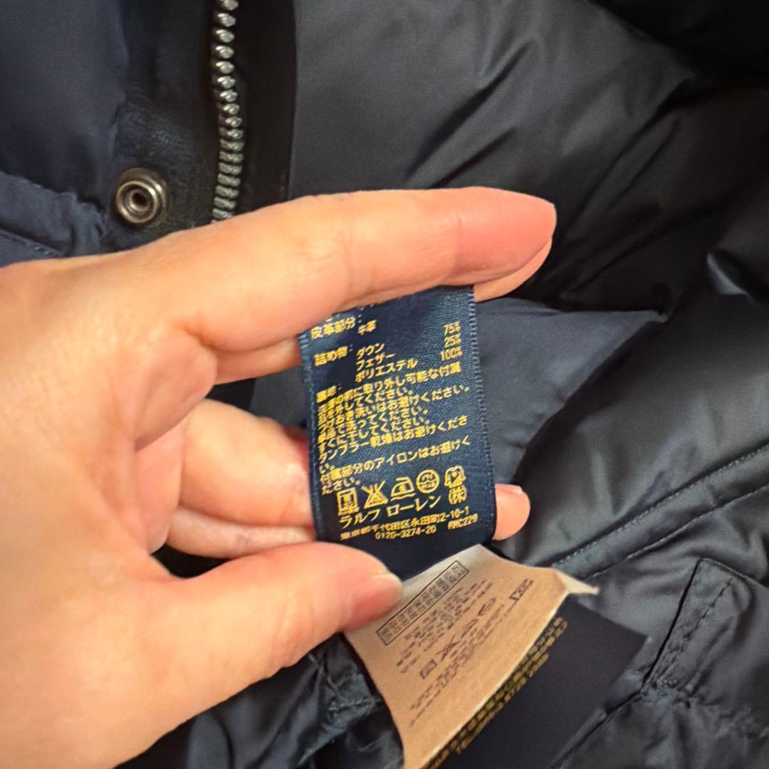 専用！Polo Ralph Lauren ネイビー ダウンベスト XS