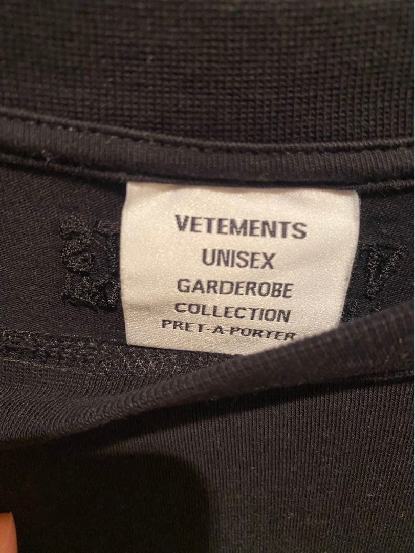 【SSENSE購入正規品】VETEMENTS 21SS anarchy Tシャツ