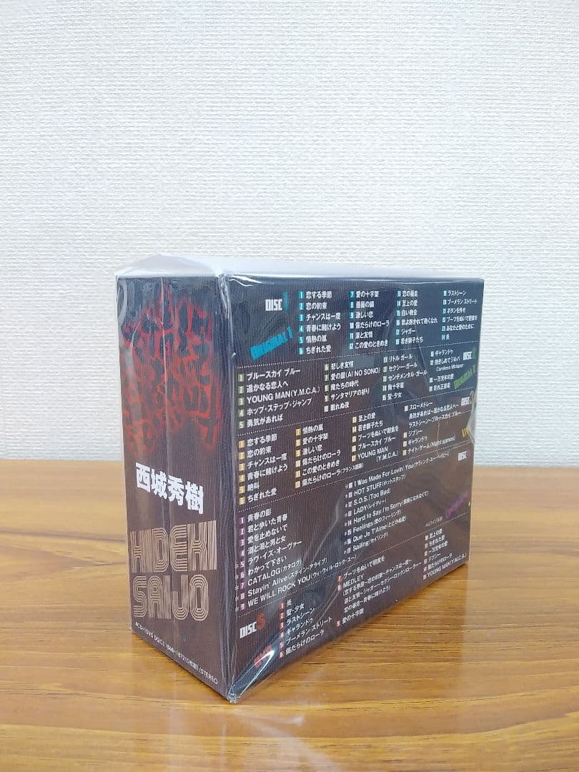 セール中 未開封新品 絶叫・情熱・感激/西城秀樹 CD4枚＋DVD1枚組