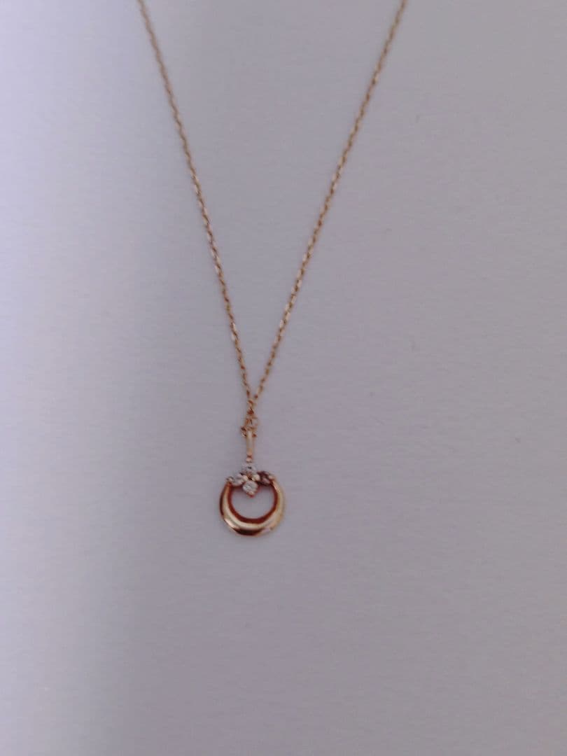 M*A様 ☆美品☆cui-cui K10YG ダイヤモンド ネックレス