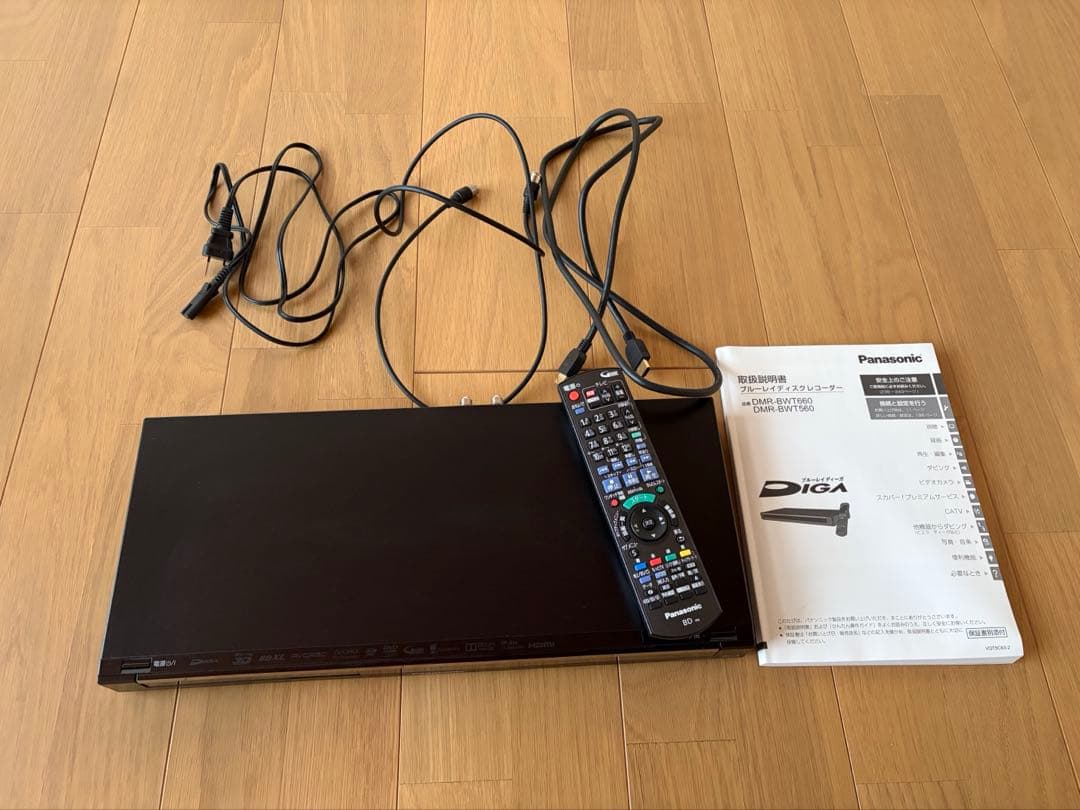 Panasonic ブルーレイレコーダー DMR-BWT-660