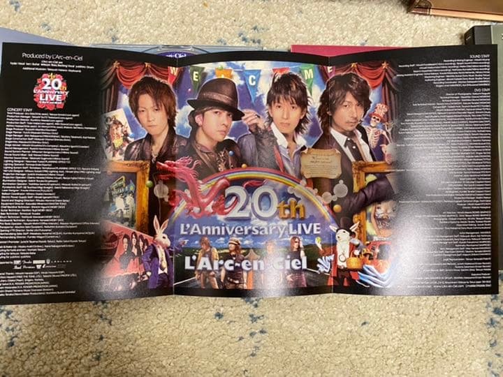 L'Arc〜en〜Ciel 20th live box 完全生産限定盤