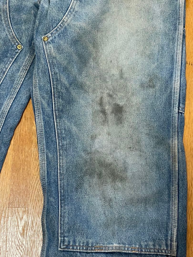 【希少】90‘s Carhartt ダブルニー サイズ 34 ワークパンツ