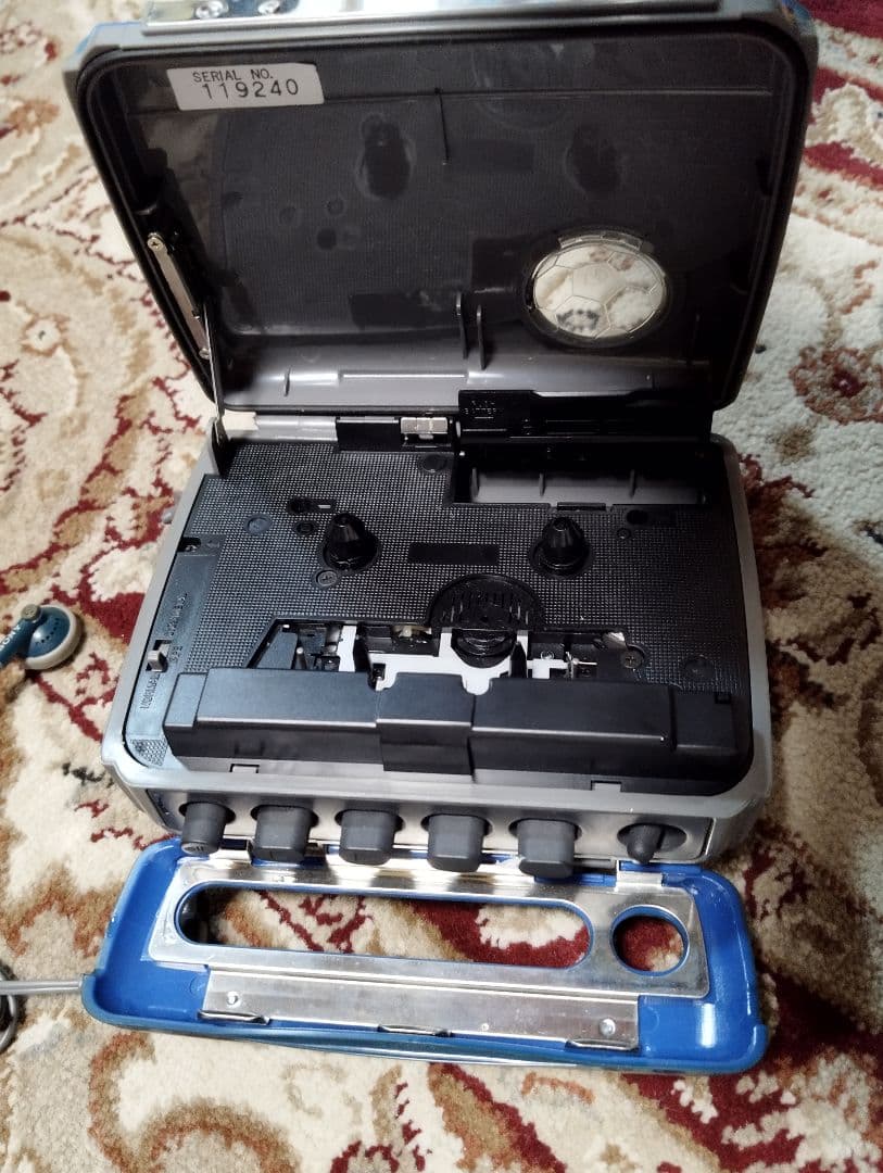 横浜マリノス　jリーグ 　sony 90s　レトロ　walkman　ウォークマン