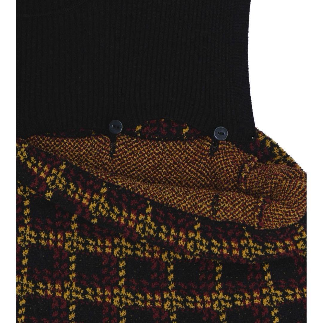 ワンピース AmeriVINTAGE UND OFF SHOULDER KNIT DRESS