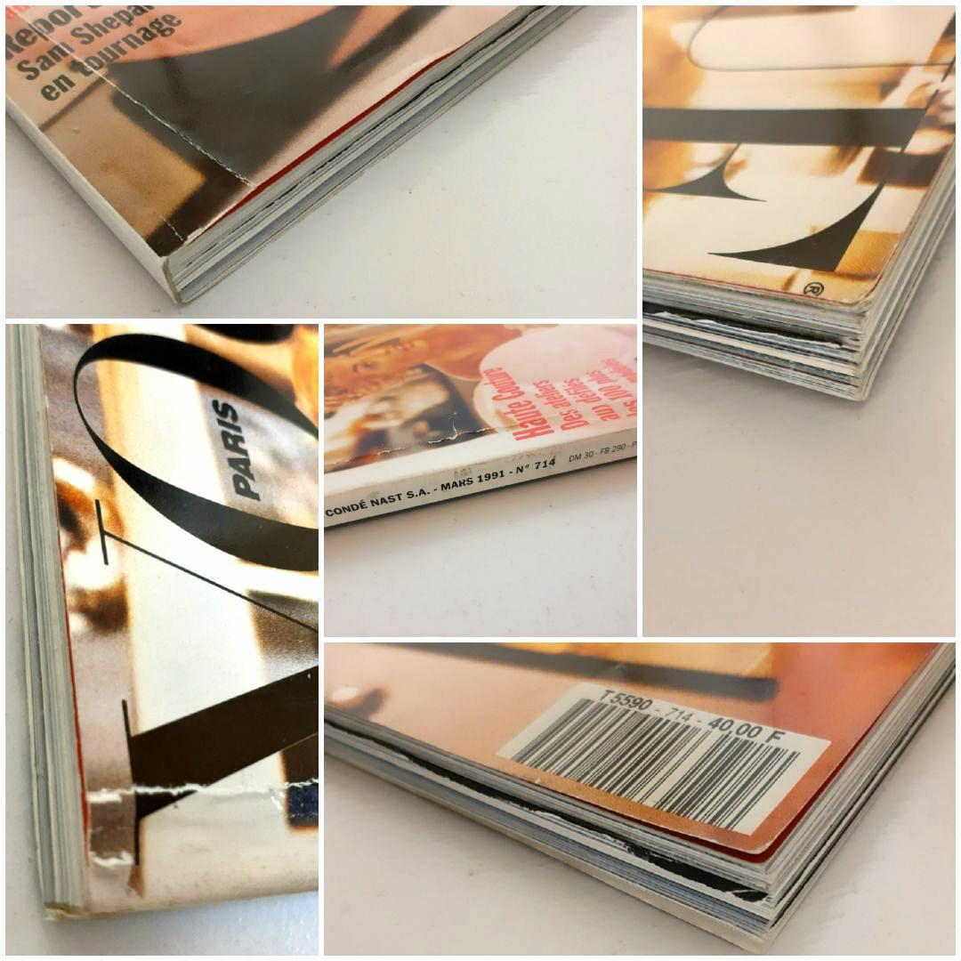 vogue paris 1991 スーパーモデル