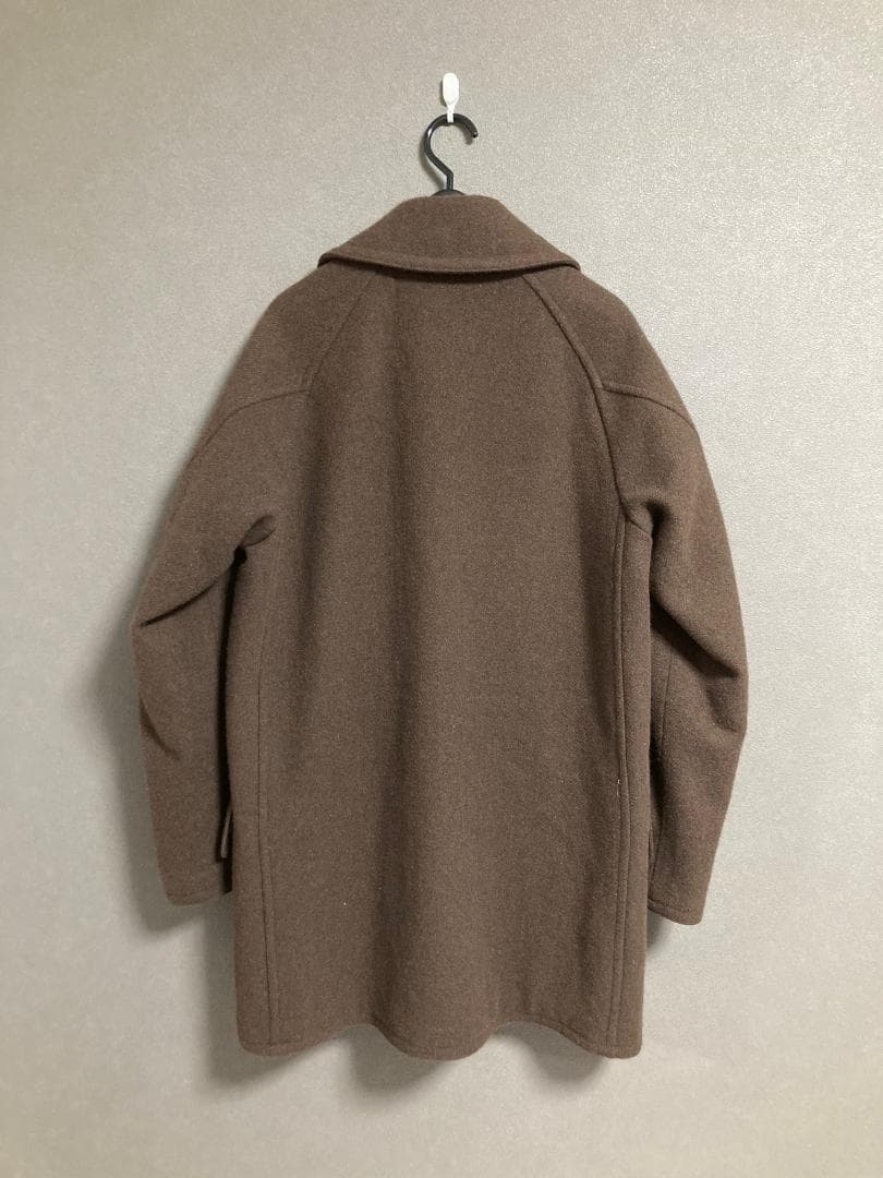 新品 COMOLI ヤクメルトン ショールカラーコート J03-04011