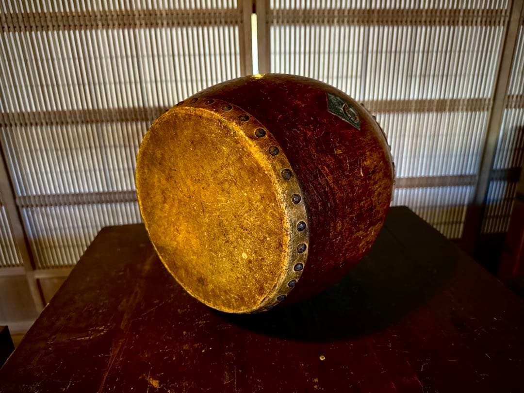 古い和太鼓