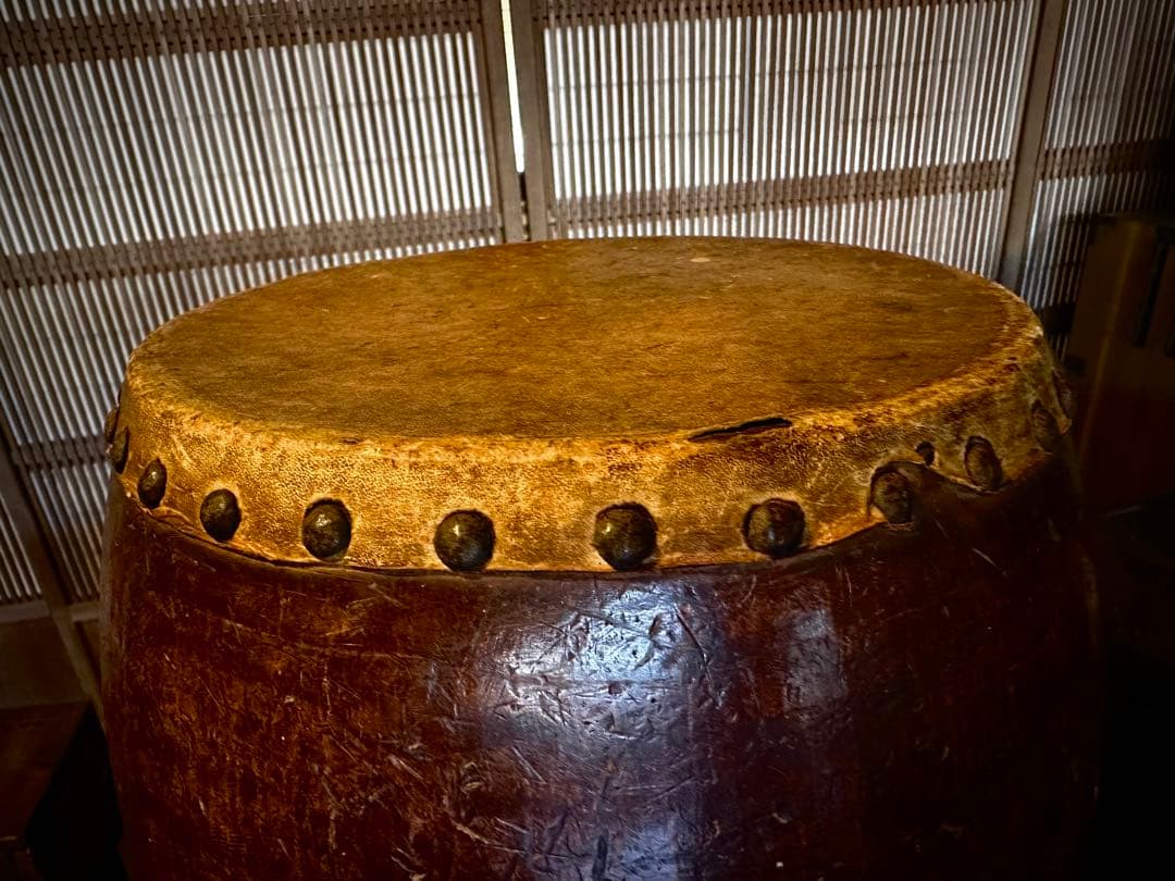 古い和太鼓