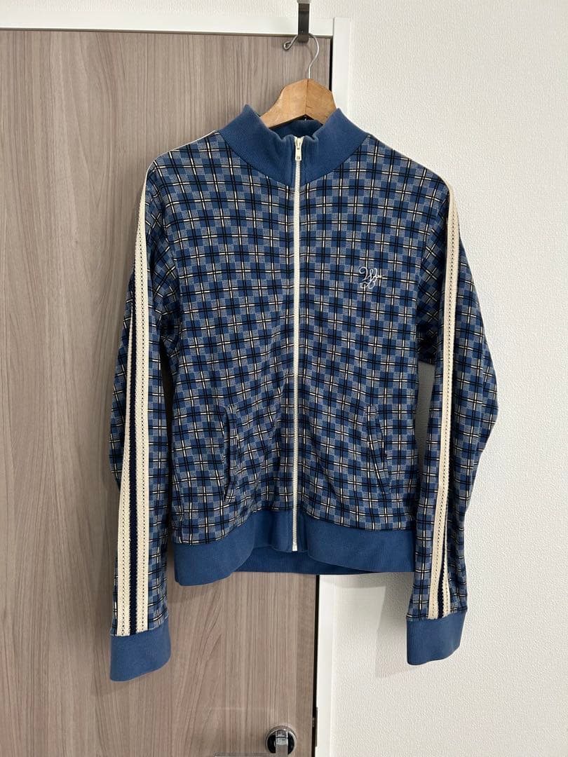 古*ウ様 WALES BONNER ブルーLondonトラックスーツジップアップ